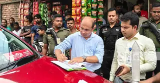 বায়ু দূষণের দায়ে নারায়ণগঞ্জে ডাইং কারখানাকে জরিমানা